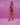 PENDANT DRESS ROSSO