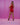 PENDANT DRESS ROSSO